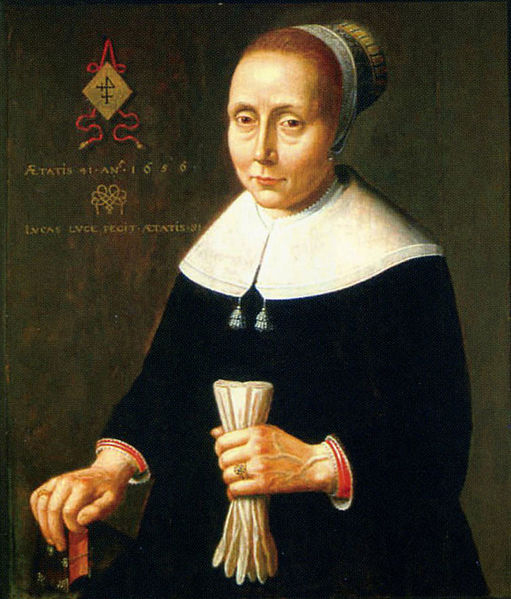 Portrait of Grietje Vincentsdr Backer.